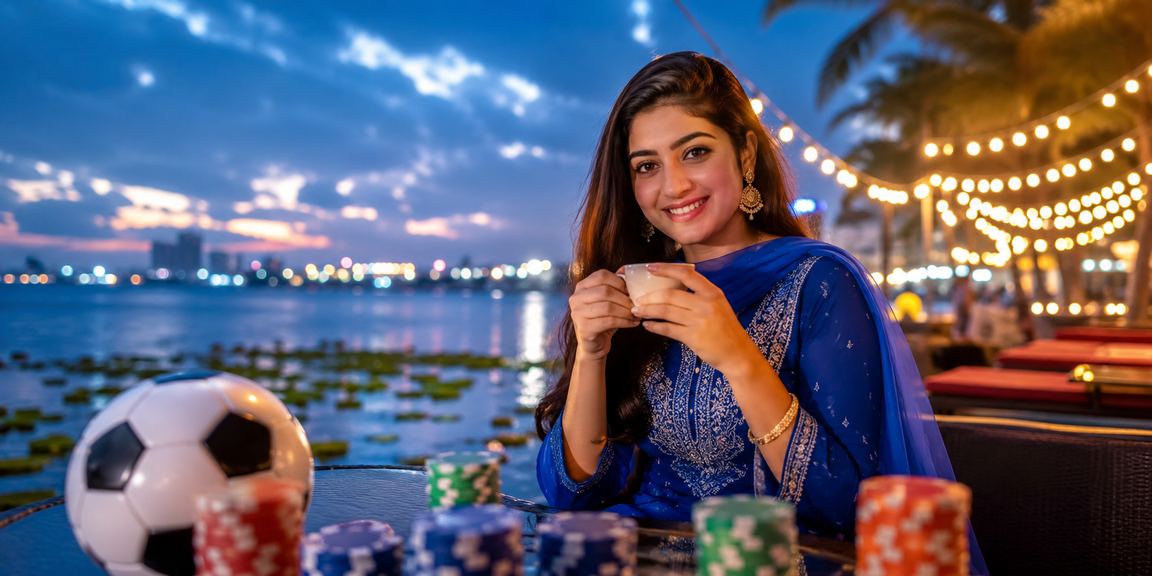 কক্সবাজারে সালোয়ার কামিজ পরিহিত ফুটবল বেটিং অনুরাগী