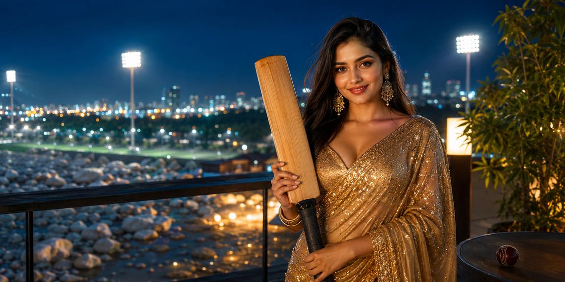 সিলেটে শাড়ি পরিহিতা নারী মোবাইলে ক্রিকেট বেটিং পেমেন্ট করছেন